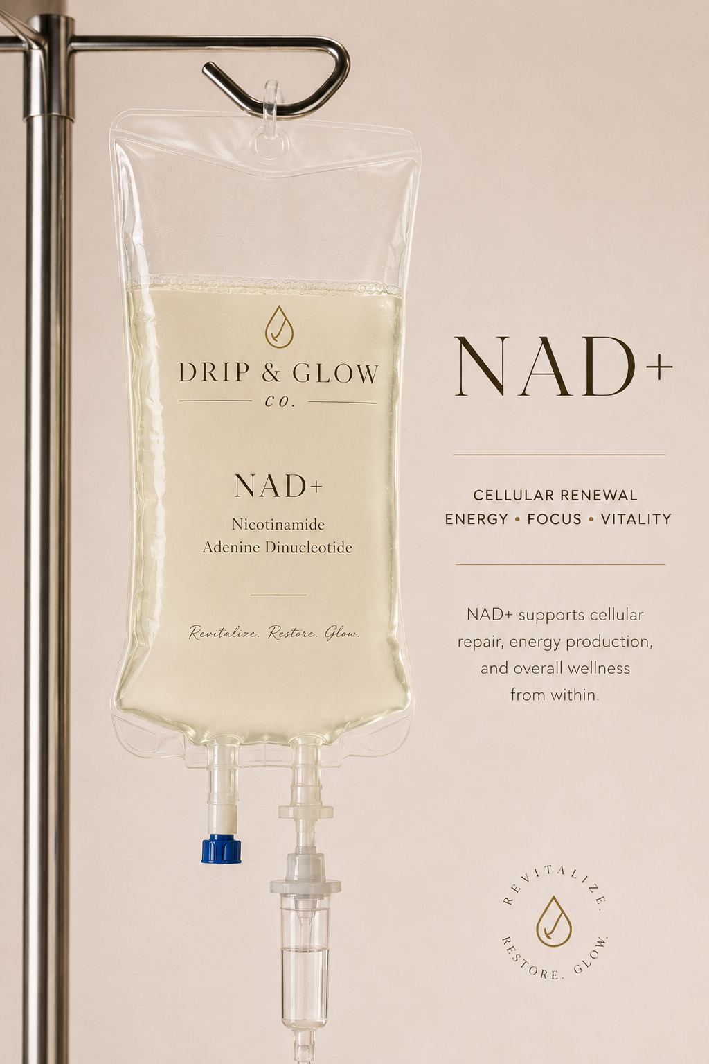 NAD+ IV bag